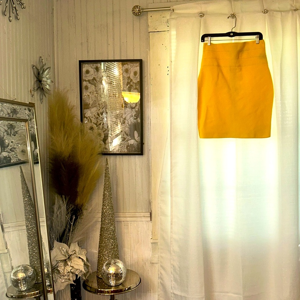 Yellow skirt